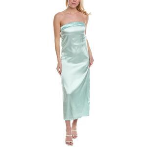 Reveriee Womens  Tube Dress, Green